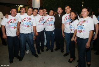 Comandante Daniel preside acto 34 Aniversario del Ministerio de Gobernación