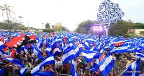Así se vivió en Nicaragua el Canto por la Paz y el Cariño