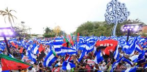Así se vivió en Nicaragua el Canto por la Paz y el Cariño