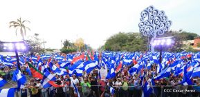 Así se vivió en Nicaragua el Canto por la Paz y el Cariño