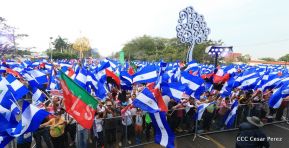 Así se vivió en Nicaragua el Canto por la Paz y el Cariño