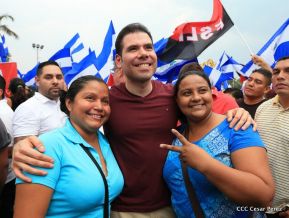 Así se vivió en Nicaragua el Canto por la Paz y el Cariño
