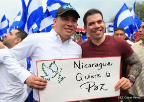 Así se vivió en Nicaragua el Canto por la Paz y el Cariño