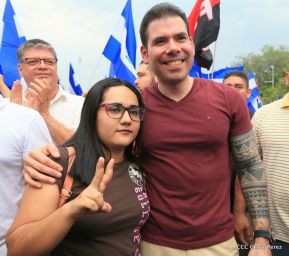 Así se vivió en Nicaragua el Canto por la Paz y el Cariño