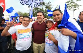 Así se vivió en Nicaragua el Canto por la Paz y el Cariño