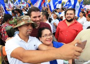 Así se vivió en Nicaragua el Canto por la Paz y el Cariño