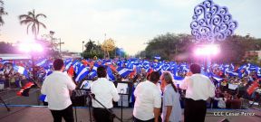 Así se vivió en Nicaragua el Canto por la Paz y el Cariño