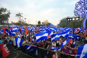 Así se vivió en Nicaragua el Canto por la Paz y el Cariño