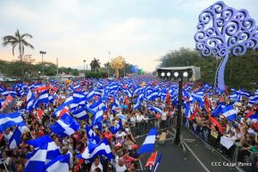 Así se vivió en Nicaragua el Canto por la Paz y el Cariño
