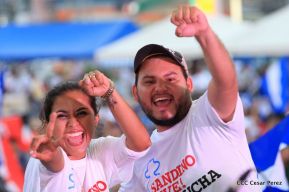 Así se vivió en Nicaragua el Canto por la Paz y el Cariño
