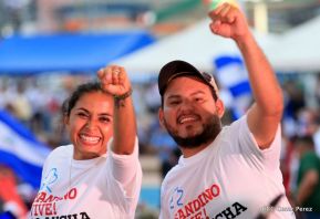 Así se vivió en Nicaragua el Canto por la Paz y el Cariño