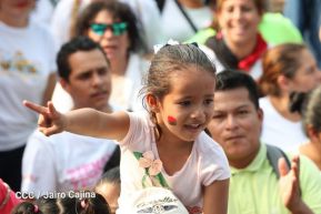 Así se vivió en Nicaragua el Canto por la Paz y el Cariño