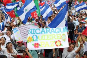 Así se vivió en Nicaragua el Canto por la Paz y el Cariño