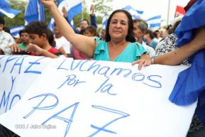 Así se vivió en Nicaragua el Canto por la Paz y el Cariño
