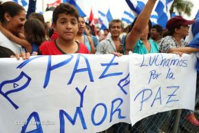 Así se vivió en Nicaragua el Canto por la Paz y el Cariño
