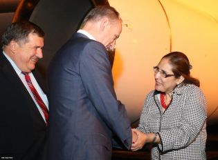 Arriba a Nicaragua importante delegación rusa