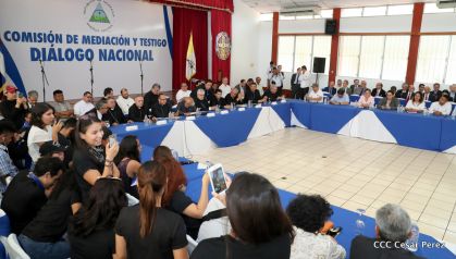 Inicia diálogo nacional para la paz en Nicaragua