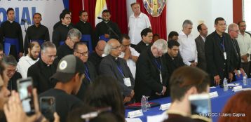 Inicia diálogo nacional para la paz en Nicaragua