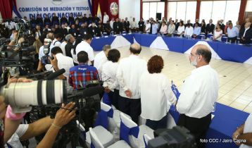 Inicia diálogo nacional para la paz en Nicaragua