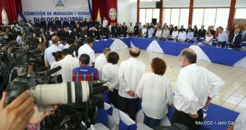 Inicia diálogo nacional para la paz en Nicaragua