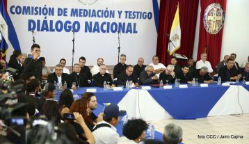 Inicia diálogo nacional para la paz en Nicaragua