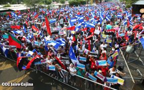 Canto a Sandino por la Paz en el 123 Aniversario del Nacimiento del General de Hombres Libres