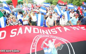 Canto a Sandino por la Paz en el 123 Aniversario del Nacimiento del General de Hombres Libres