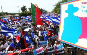Canto a Sandino por la Paz en el 123 Aniversario del Nacimiento del General de Hombres Libres