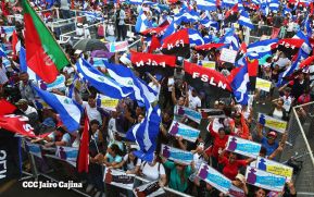 Canto a Sandino por la Paz en el 123 Aniversario del Nacimiento del General de Hombres Libres