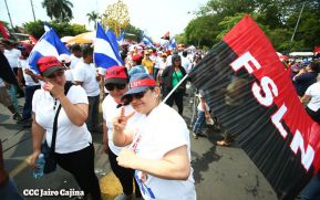 Canto a Sandino por la Paz en el 123 Aniversario del Nacimiento del General de Hombres Libres