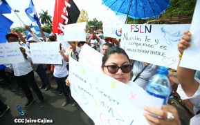 Canto a Sandino por la Paz en el 123 Aniversario del Nacimiento del General de Hombres Libres