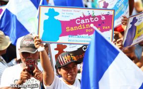 Canto a Sandino por la Paz en el 123 Aniversario del Nacimiento del General de Hombres Libres