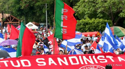 Canto a Sandino por la Paz en el 123 Aniversario del Nacimiento del General de Hombres Libres