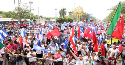 Canto a Sandino por la Paz en el 123 Aniversario del Nacimiento del General de Hombres Libres