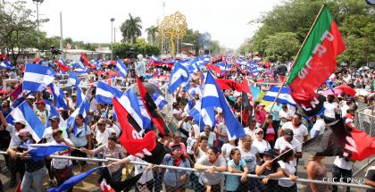 Canto a Sandino por la Paz en el 123 Aniversario del Nacimiento del General de Hombres Libres