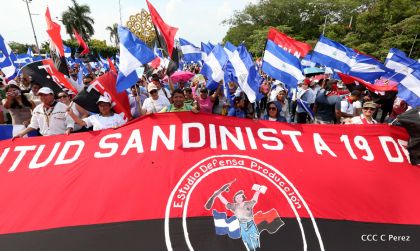 Canto a Sandino por la Paz en el 123 Aniversario del Nacimiento del General de Hombres Libres