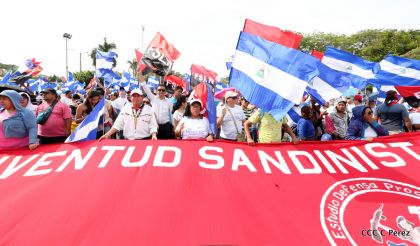 Canto a Sandino por la Paz en el 123 Aniversario del Nacimiento del General de Hombres Libres