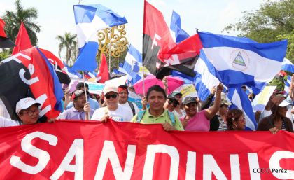 Canto a Sandino por la Paz en el 123 Aniversario del Nacimiento del General de Hombres Libres