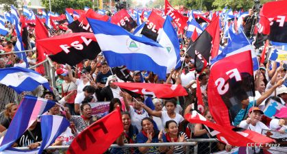 Canto a Sandino por la Paz en el 123 Aniversario del Nacimiento del General de Hombres Libres