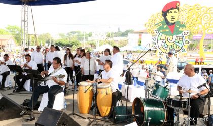 Canto a Sandino por la Paz en el 123 Aniversario del Nacimiento del General de Hombres Libres