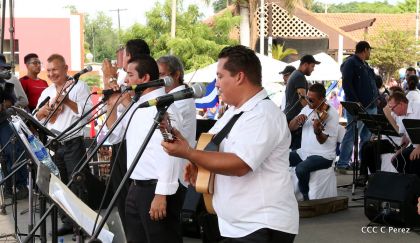 Canto a Sandino por la Paz en el 123 Aniversario del Nacimiento del General de Hombres Libres