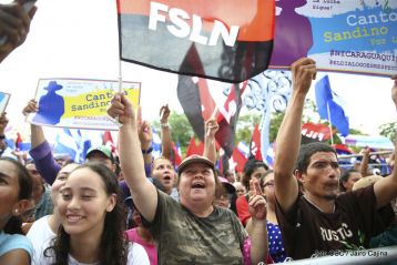 Canto a Sandino por la Paz en el 123 Aniversario del Nacimiento del General de Hombres Libres