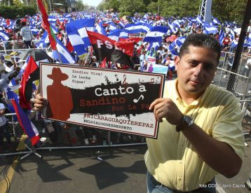Canto a Sandino por la Paz en el 123 Aniversario del Nacimiento del General de Hombres Libres