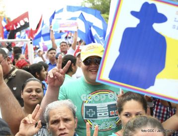 Canto a Sandino por la Paz en el 123 Aniversario del Nacimiento del General de Hombres Libres