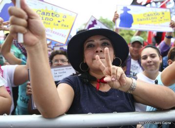 Canto a Sandino por la Paz en el 123 Aniversario del Nacimiento del General de Hombres Libres