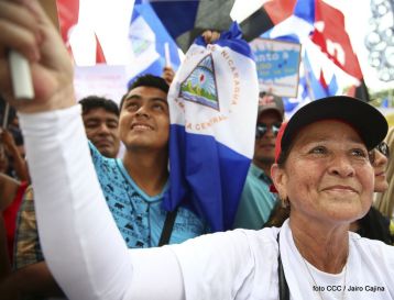 Canto a Sandino por la Paz en el 123 Aniversario del Nacimiento del General de Hombres Libres