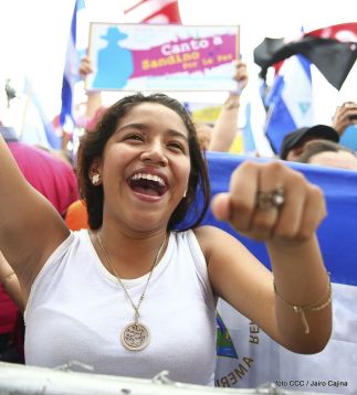 Canto a Sandino por la Paz en el 123 Aniversario del Nacimiento del General de Hombres Libres