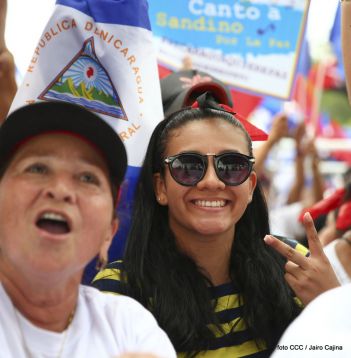 Canto a Sandino por la Paz en el 123 Aniversario del Nacimiento del General de Hombres Libres