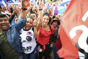 Canto a Sandino por la Paz en el 123 Aniversario del Nacimiento del General de Hombres Libres