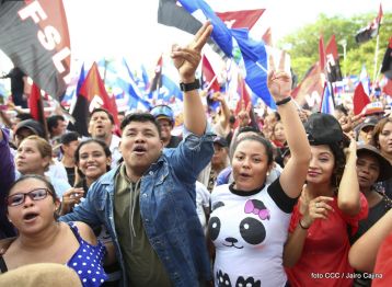 Canto a Sandino por la Paz en el 123 Aniversario del Nacimiento del General de Hombres Libres
